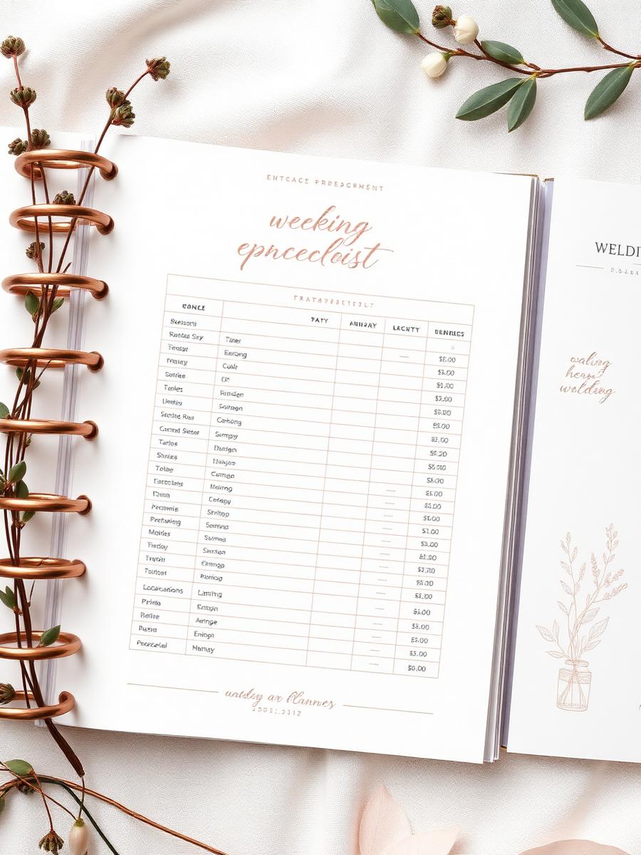 Página do planner — Planilha de custos